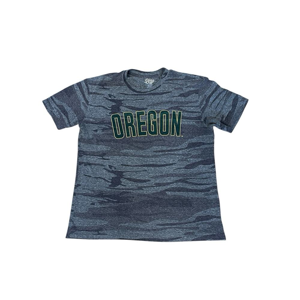 University Of Oregon UO Ducks T-Shirt Gray Camo Men’s Size Medium College Wear